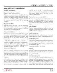 LTC2298IUP Datasheet Pagina 15