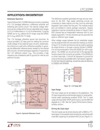 LTC2299IUP Datasheet Page 15