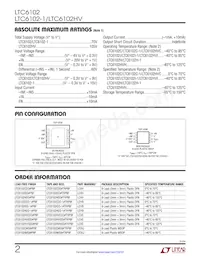 LTC6102IDD Datasheet Page 2