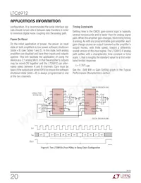 LTC6912CDE-2 Datasheet Pagina 20