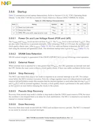MAC7101MAG40 Datasheet Page 19