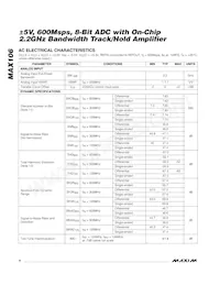 MAX106CHC-D Datenblatt Seite 4