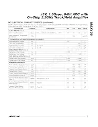 MAX108CHC-D Datasheet Pagina 3