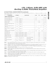 MAX108CHC-D Datasheet Pagina 5