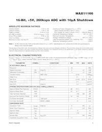 MAX11100EWC+ Datasheet Pagina 2