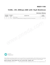 MAX11100EWC+ Datasheet Pagina 19