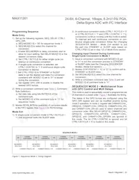 MAX11261ENX+T Datasheet Page 22