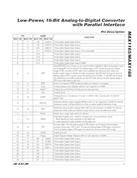 MAX1165AEUI+ Datasheet Page 7