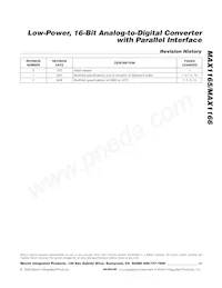 MAX1165AEUI+ Datasheet Page 15