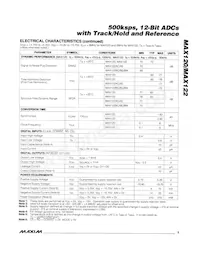 MAX122BC/D Datasheet Page 3