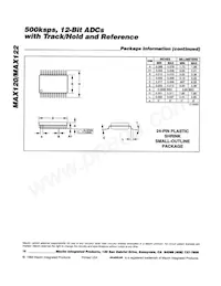 MAX122BC/D Datasheet Page 16