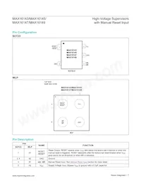 MAX16147WM75SA+T Datasheet Pagina 7