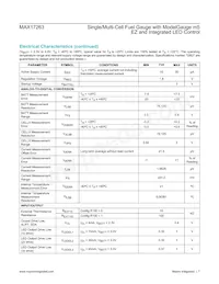 MAX17263LETD+T Datasheet Page 7