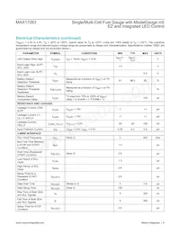 MAX17263LETD+T Datasheet Page 8