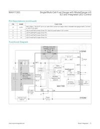 MAX17263LETD+T Datasheet Page 13