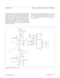 MAX19777AZA+ Datasheet Page 15