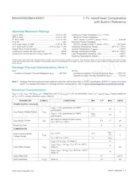 MAX40000ANT12+ Datasheet Page 2
