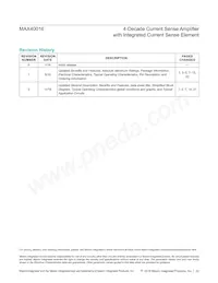 MAX40016ANL+T Datasheet Page 22