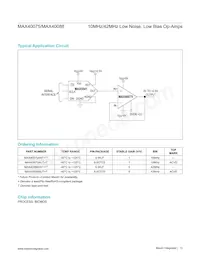 MAX40075AUT+ 데이터 시트 페이지 13