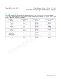 MAX4232AKA+TGC1 Datasheet Page 14
