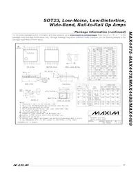 MAX4477AUA+G65數據表 頁面 17
