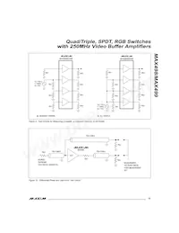 MAX499CWG Datasheet Page 15