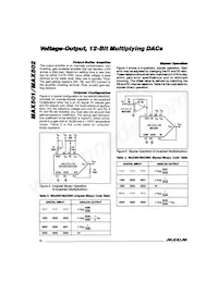 MAX502BCWG+T Datasheet Page 10