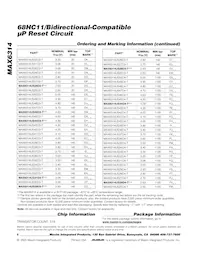 MAX6314US31D2+ Datasheet Page 8