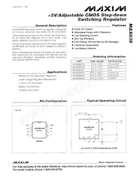 MAX638AC/D Datasheet Cover