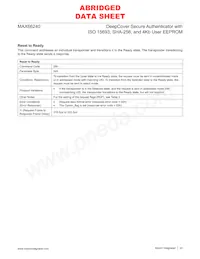 MAX66240ISA+ Datasheet Page 22