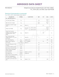 MAX66242ETB+T Datasheet Page 4