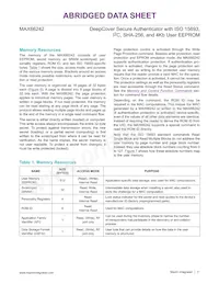 MAX66242ETB+T Datasheet Pagina 11