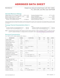 MAX66242ISA-A+T Datasheet Page 2