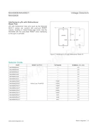 MAX6808SA46+ Datasheet Page 6