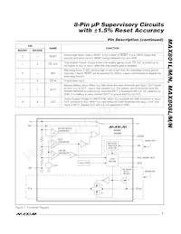 MAX801LEPA+ Datasheet Pagina 7