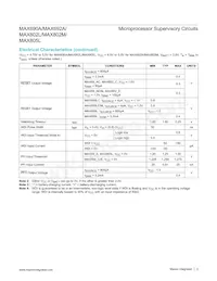MAX802MEPA+ Datasheet Page 3