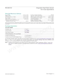 MAX86160EFN+ Datasheet Page 6