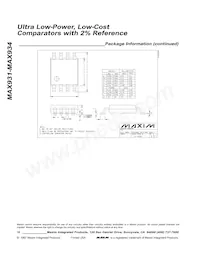 MAX934ESE+TG002 Datasheet Pagina 16