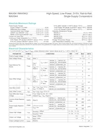 MAX944ESD+TG52 Datenblatt Seite 2