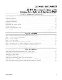 MAXQ612J-UEI+ Datasheet Page 3