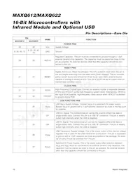 MAXQ612J-UEI+數據表 頁面 18