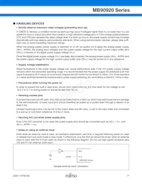 MB90922NCSPMC-GS-274E1 데이터 시트 페이지 18