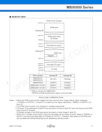 MB90F809SPF-G-JNE1 Datasheet Pagina 18