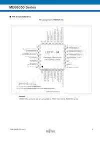 MB96F356RWBPMC1-GSE2 Datasheet Page 9