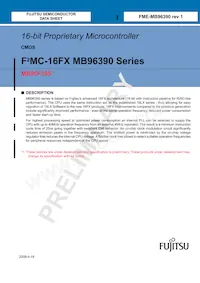 MB96F395RWAPMC-GSE2 Datenblatt Cover
