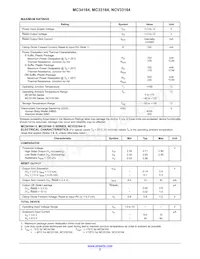 MC34164DM-3R2G Datenblatt Seite 2