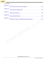 MC908QB4MDTE數據表 頁面 8