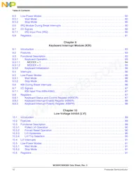 MC908QB4MDTE Datasheet Page 12