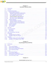 MC908QB4MDTE數據表 頁面 13