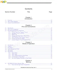 MC9S08AC48MPUE Datasheet Page 11